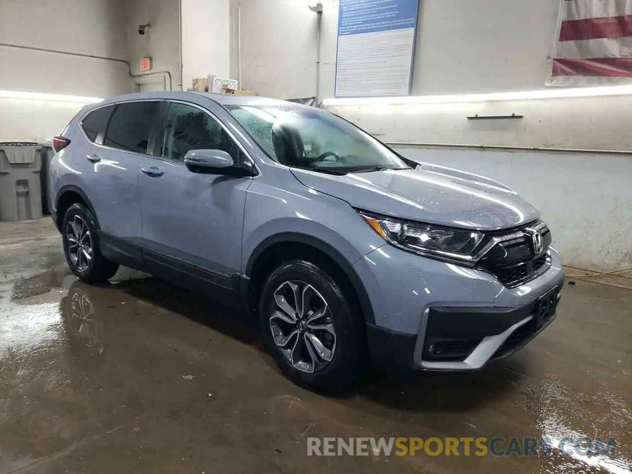 4 Photograph of a damaged car 2HKRW2H80MH611277 HONDA CRV 2021