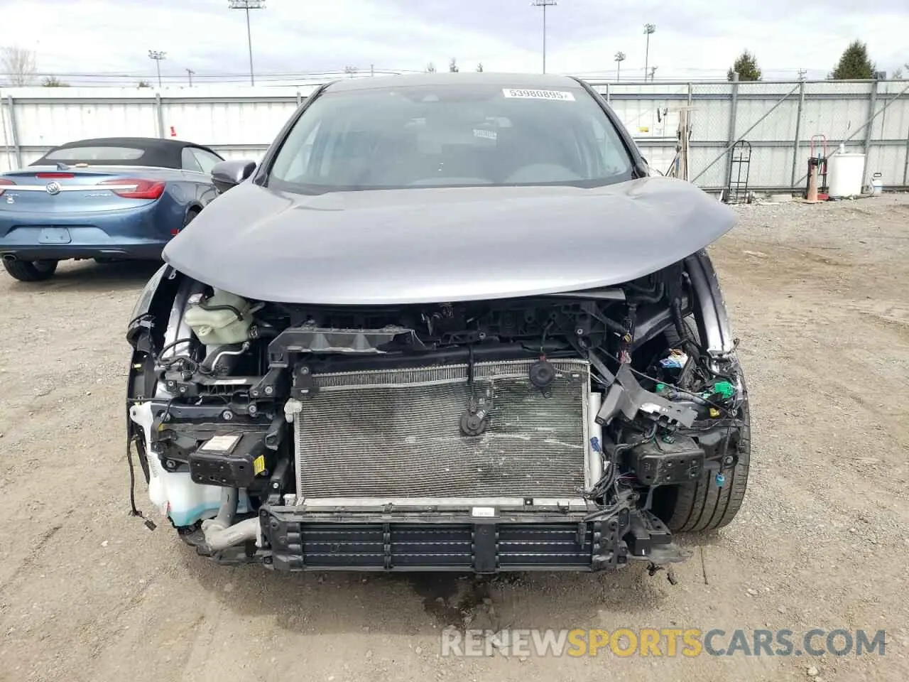 5 Photograph of a damaged car 2HKRW2H80MH618004 HONDA CRV 2021