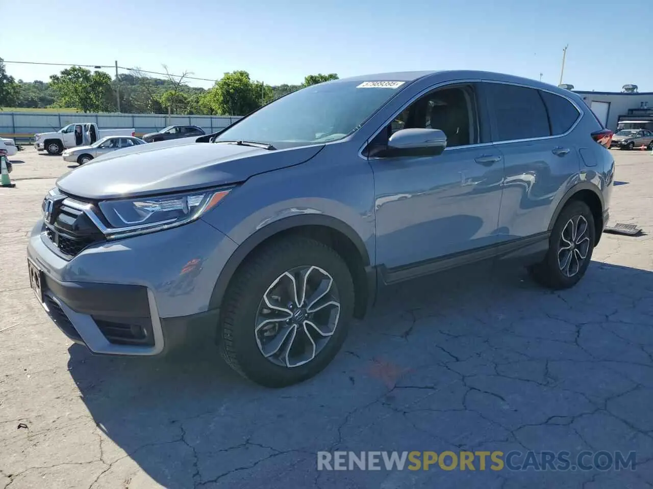 1 Photograph of a damaged car 2HKRW2H80MH659992 HONDA CRV 2021