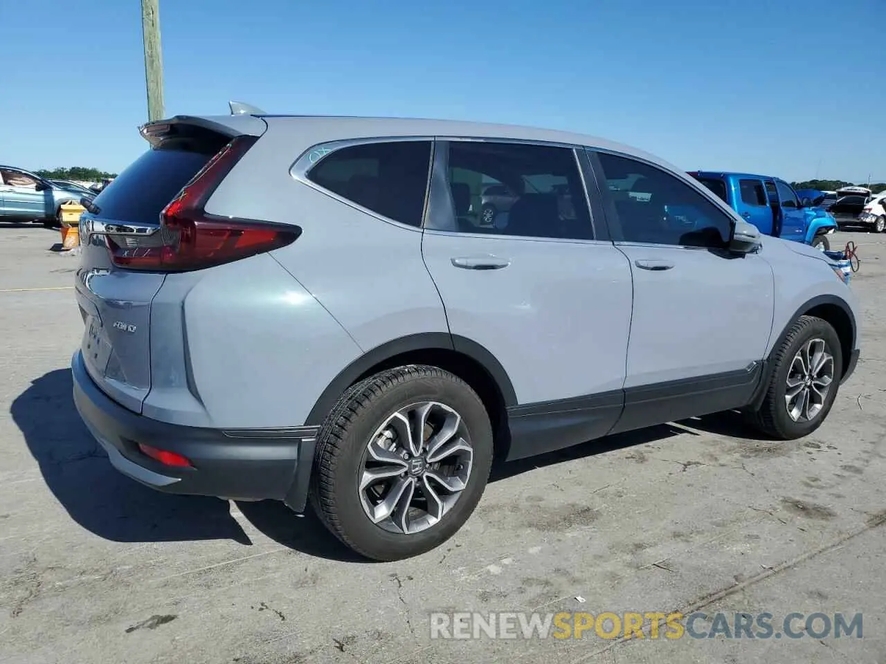 3 Photograph of a damaged car 2HKRW2H80MH659992 HONDA CRV 2021