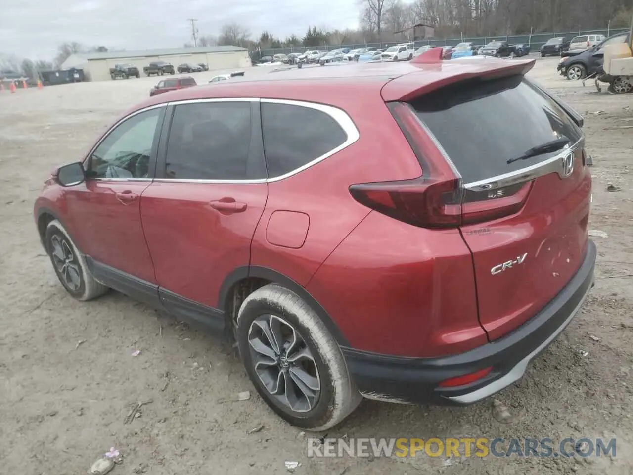 2 Photograph of a damaged car 2HKRW2H81MH613037 HONDA CRV 2021