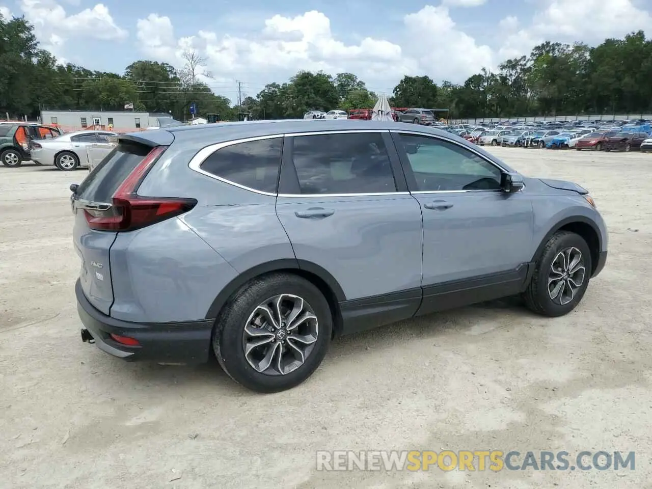 3 Photograph of a damaged car 2HKRW2H81MH672220 HONDA CRV 2021