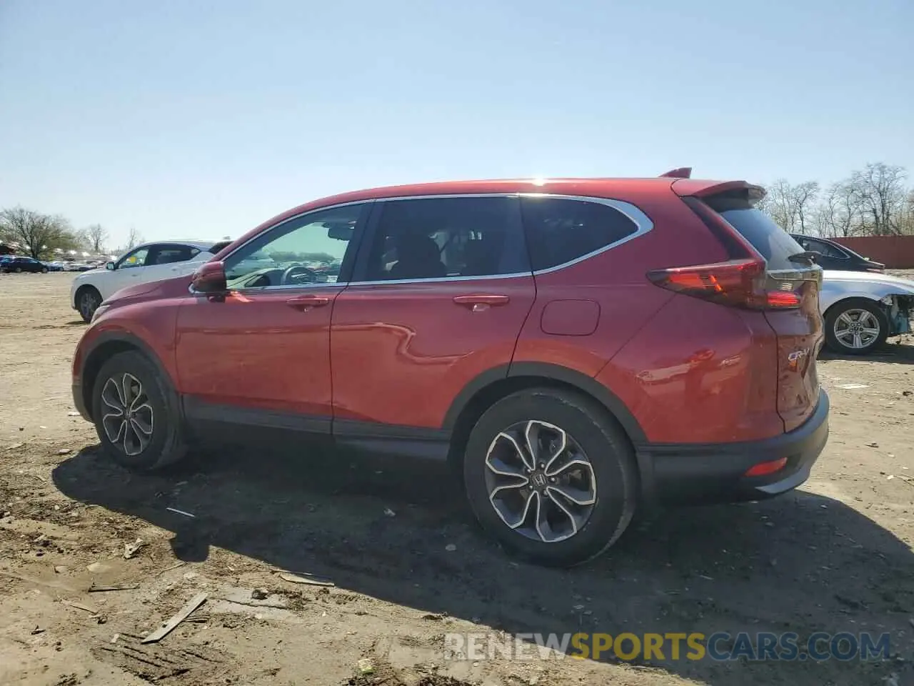 2 Photograph of a damaged car 2HKRW2H82MH647570 HONDA CRV 2021