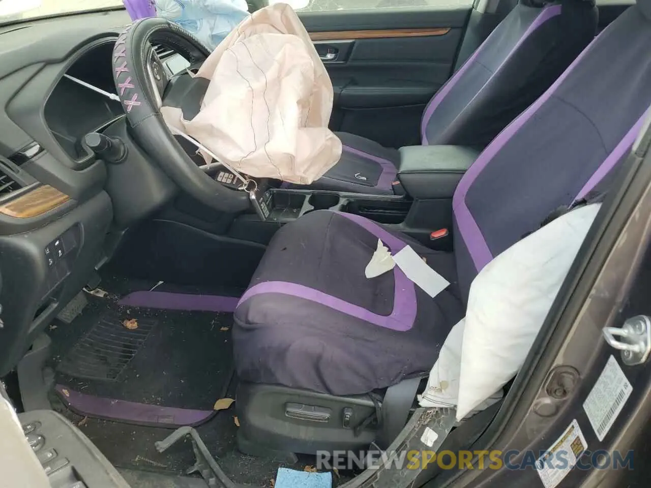 7 Photograph of a damaged car 2HKRW2H82MH671125 HONDA CRV 2021