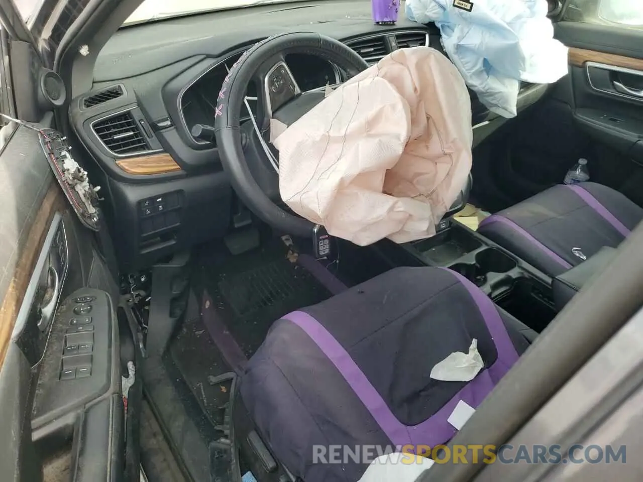 8 Photograph of a damaged car 2HKRW2H82MH671125 HONDA CRV 2021