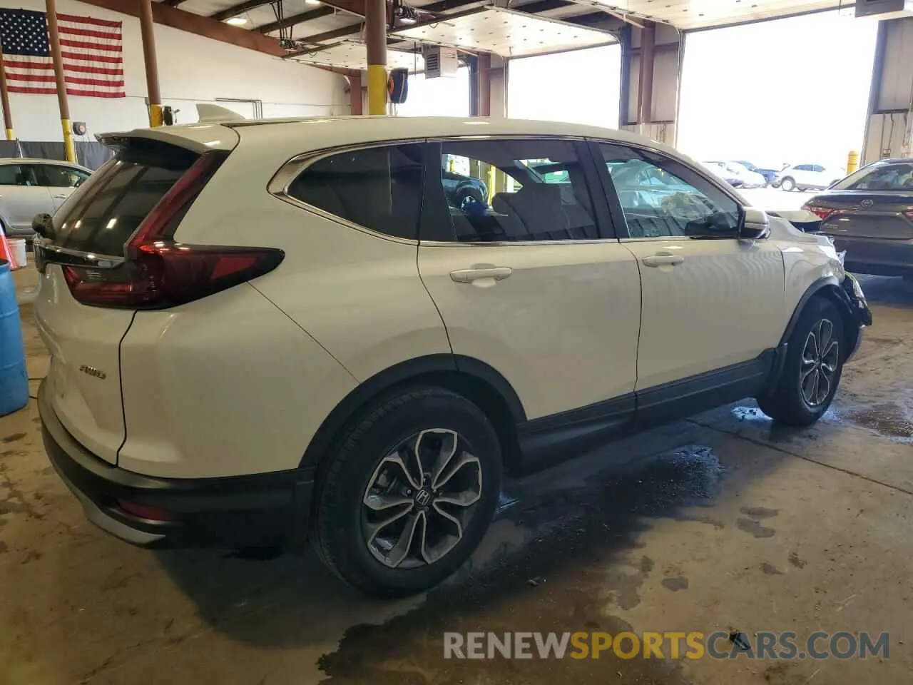 3 Photograph of a damaged car 2HKRW2H83MH666466 HONDA CRV 2021