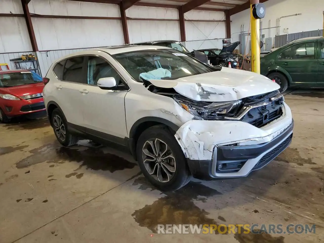 4 Photograph of a damaged car 2HKRW2H83MH666466 HONDA CRV 2021