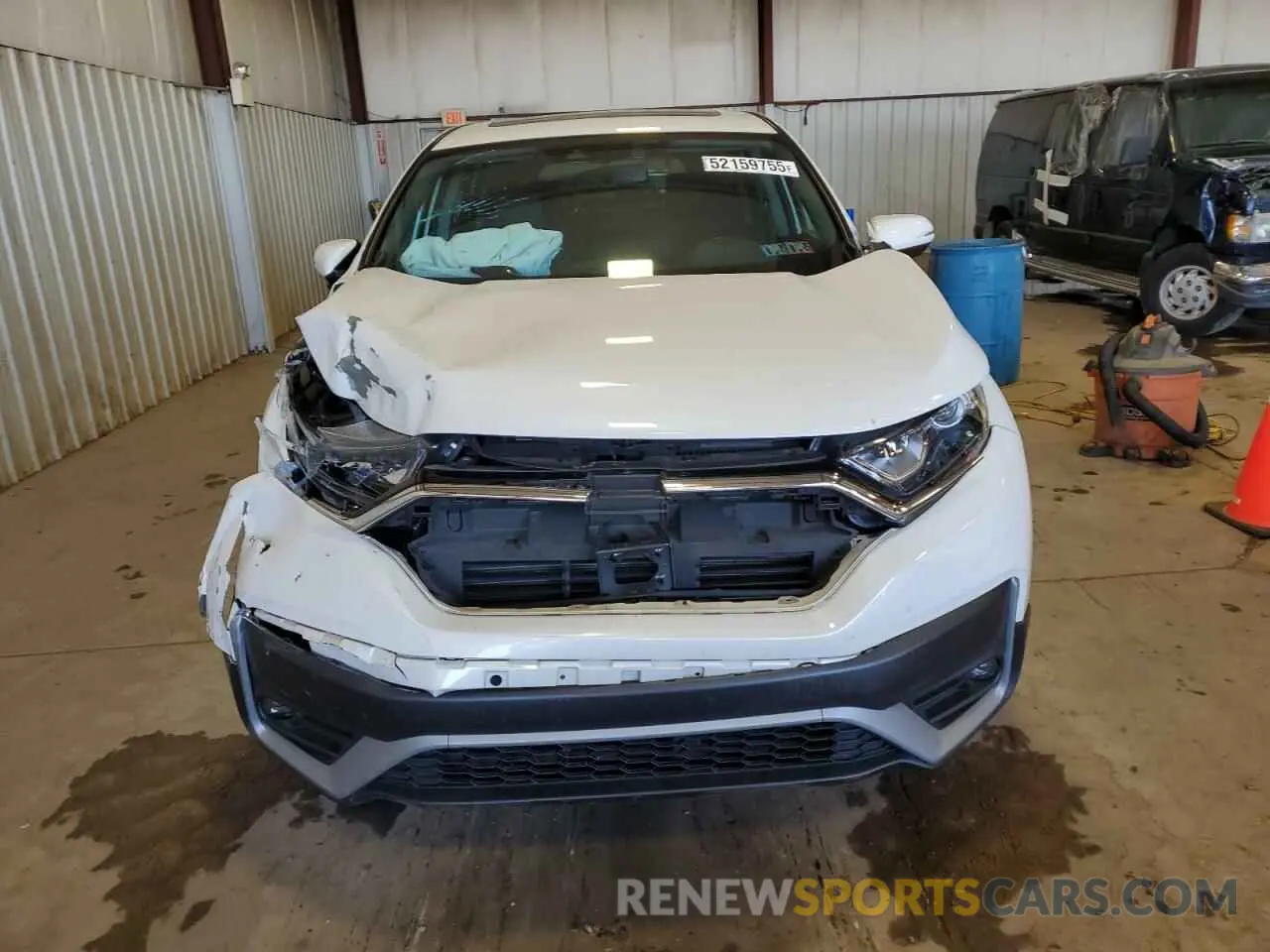 5 Photograph of a damaged car 2HKRW2H83MH666466 HONDA CRV 2021