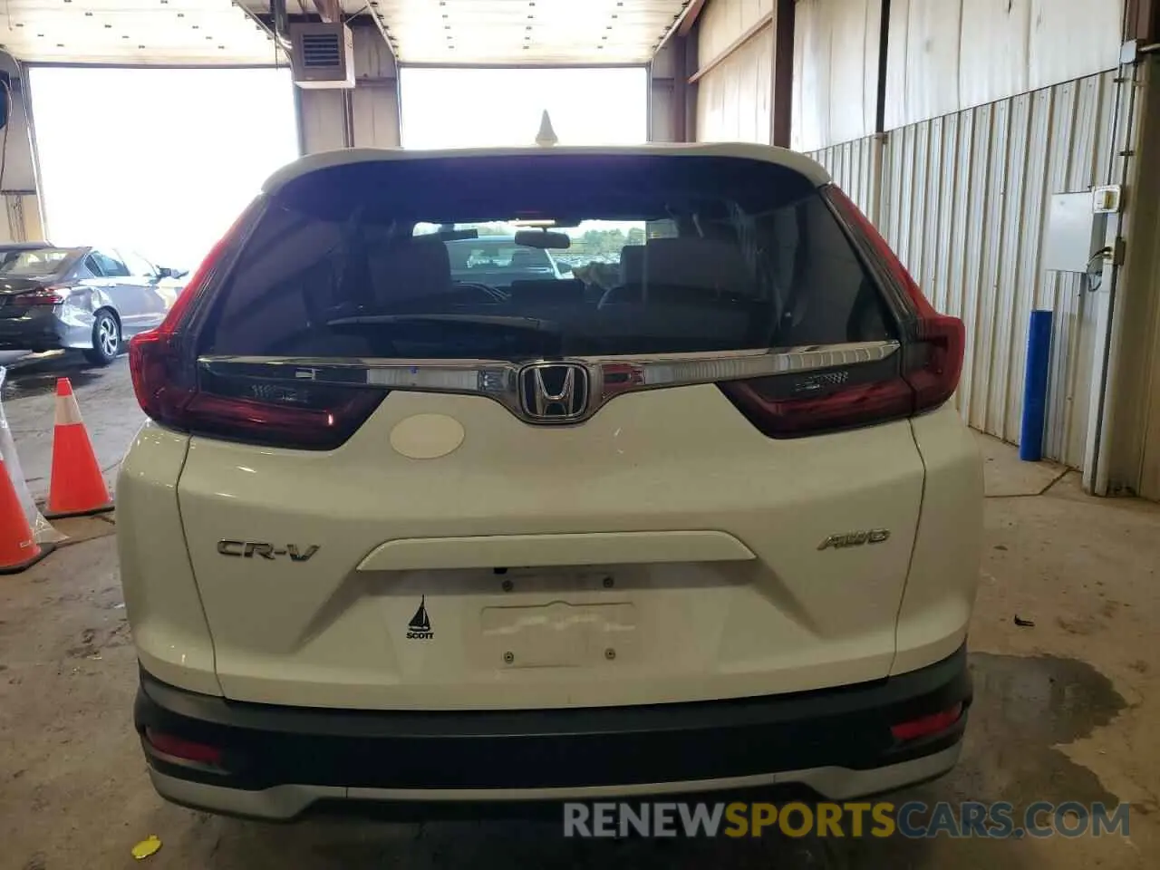 6 Photograph of a damaged car 2HKRW2H83MH666466 HONDA CRV 2021