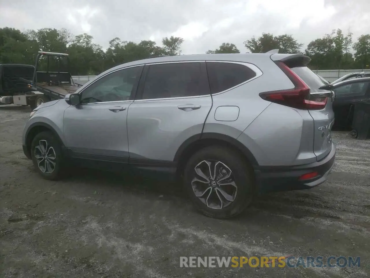 2 Photograph of a damaged car 2HKRW2H83MH675636 HONDA CRV 2021