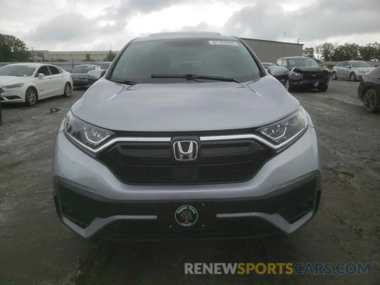 5 Photograph of a damaged car 2HKRW2H83MH675636 HONDA CRV 2021