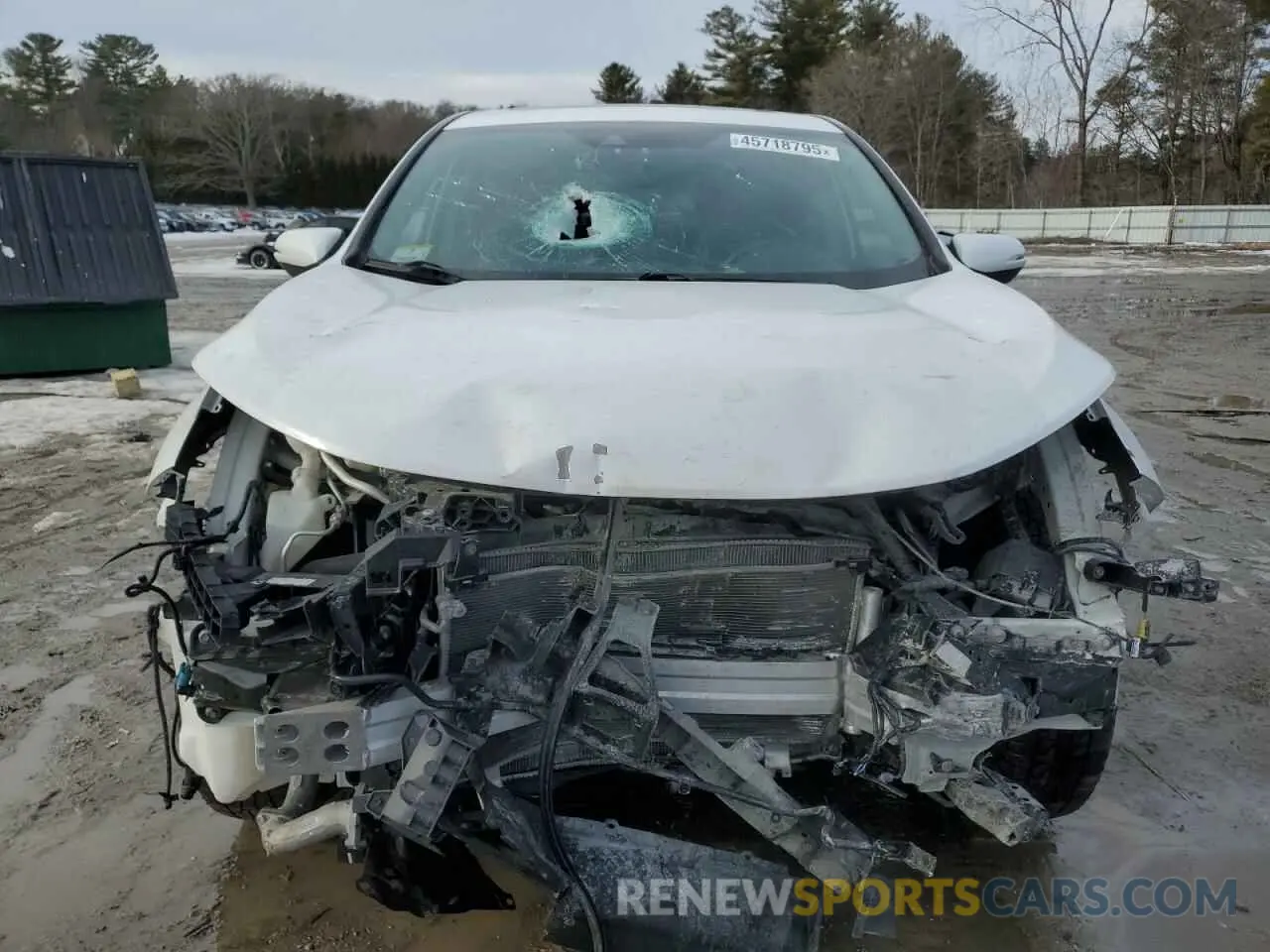 5 Photograph of a damaged car 2HKRW2H84MH616790 HONDA CRV 2021