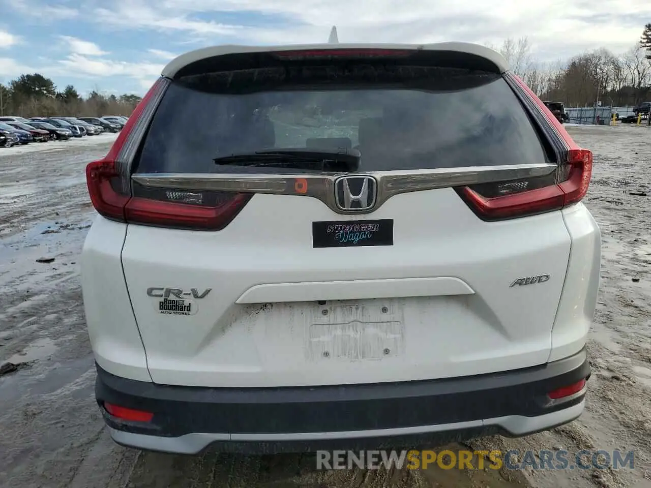 6 Photograph of a damaged car 2HKRW2H84MH616790 HONDA CRV 2021