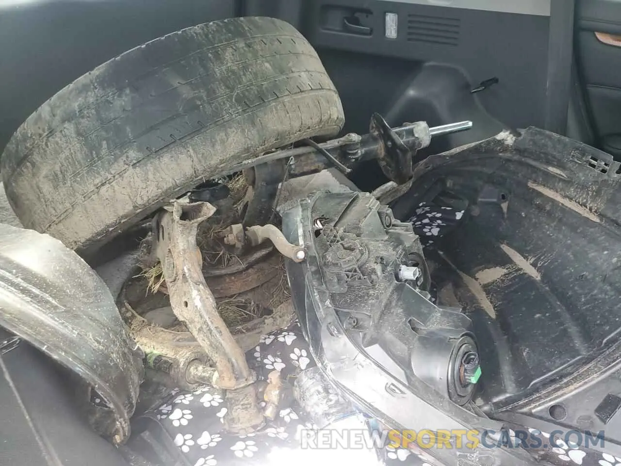 13 Photograph of a damaged car 2HKRW2H84MH623979 HONDA CRV 2021
