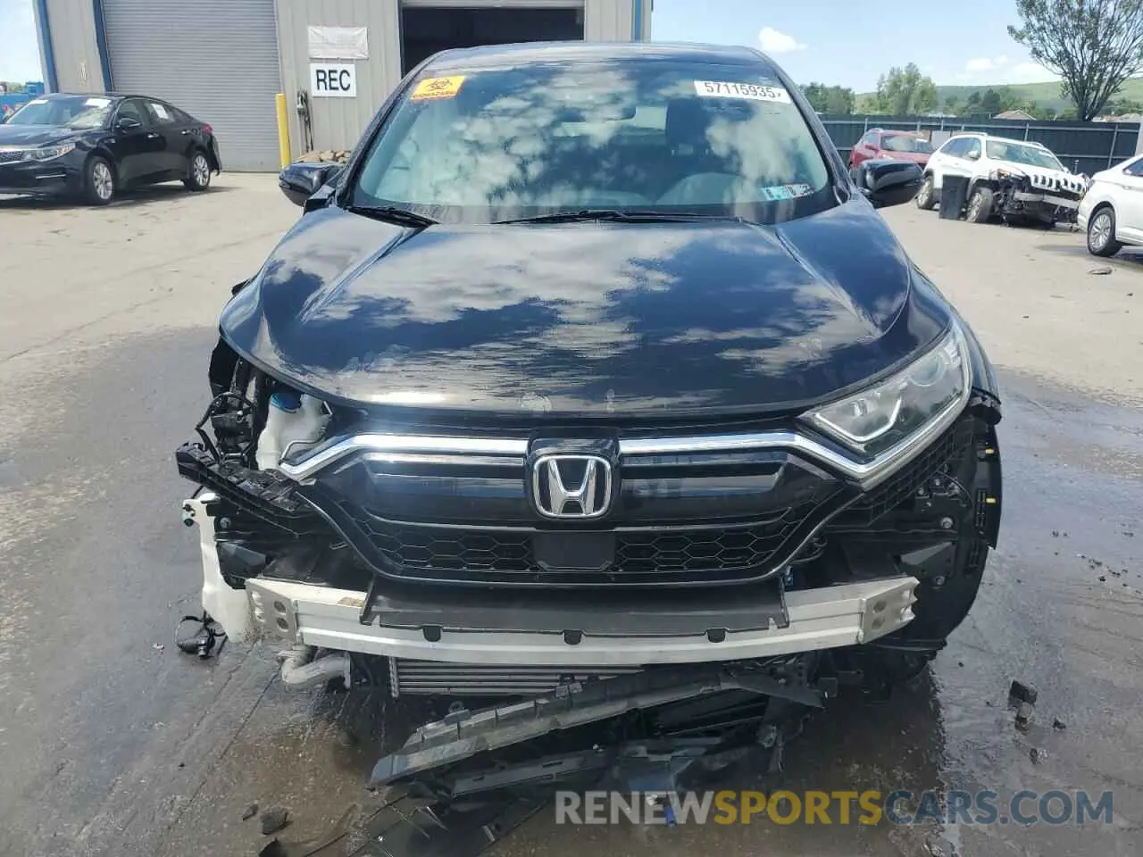 5 Photograph of a damaged car 2HKRW2H84MH623979 HONDA CRV 2021