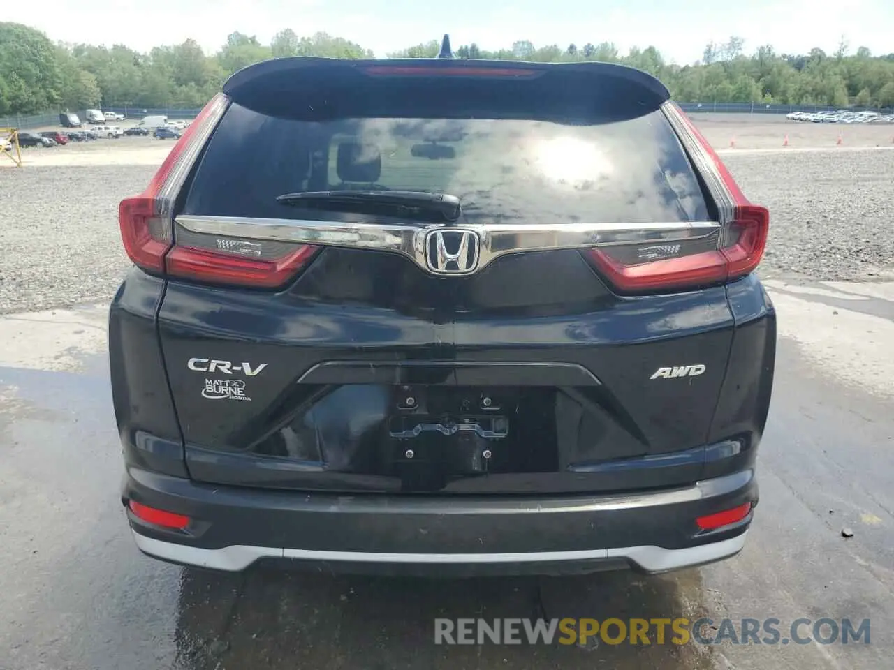 6 Photograph of a damaged car 2HKRW2H84MH623979 HONDA CRV 2021
