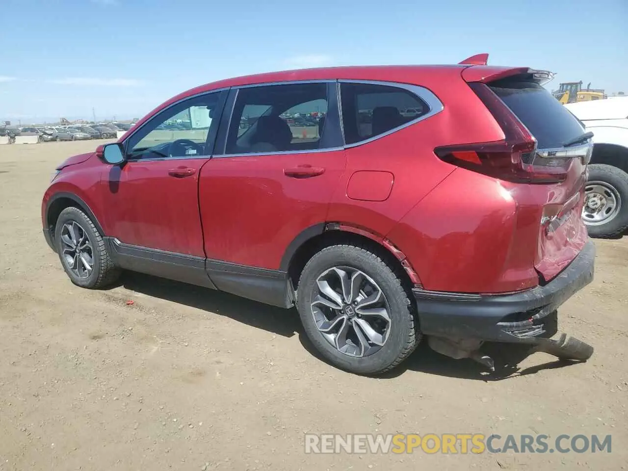 2 Photograph of a damaged car 2HKRW2H84MH646307 HONDA CRV 2021