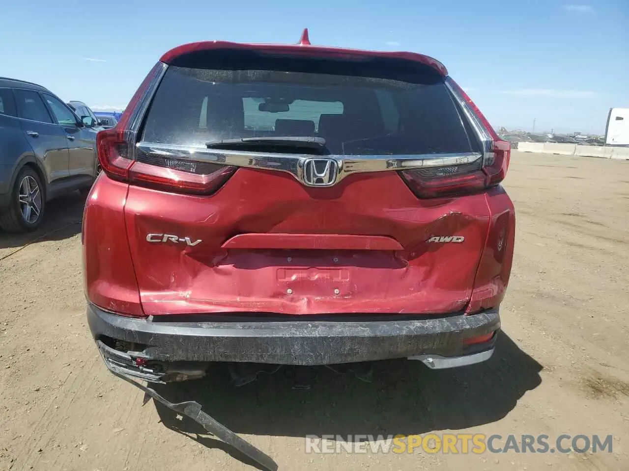 6 Photograph of a damaged car 2HKRW2H84MH646307 HONDA CRV 2021