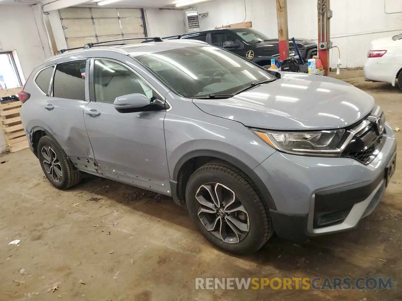 4 Photograph of a damaged car 2HKRW2H85MH623795 HONDA CRV 2021
