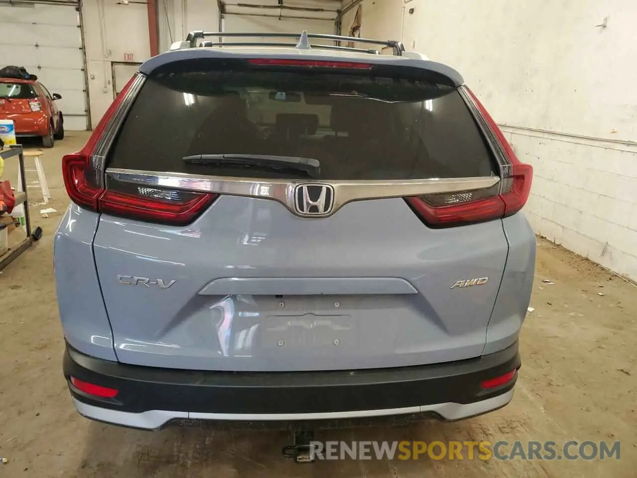 6 Photograph of a damaged car 2HKRW2H85MH623795 HONDA CRV 2021