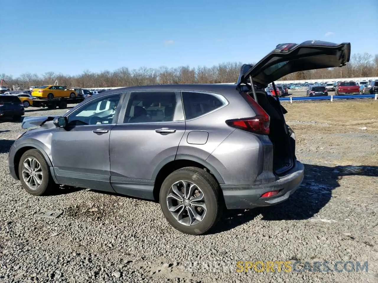 2 Photograph of a damaged car 2HKRW2H85MH629953 HONDA CRV 2021