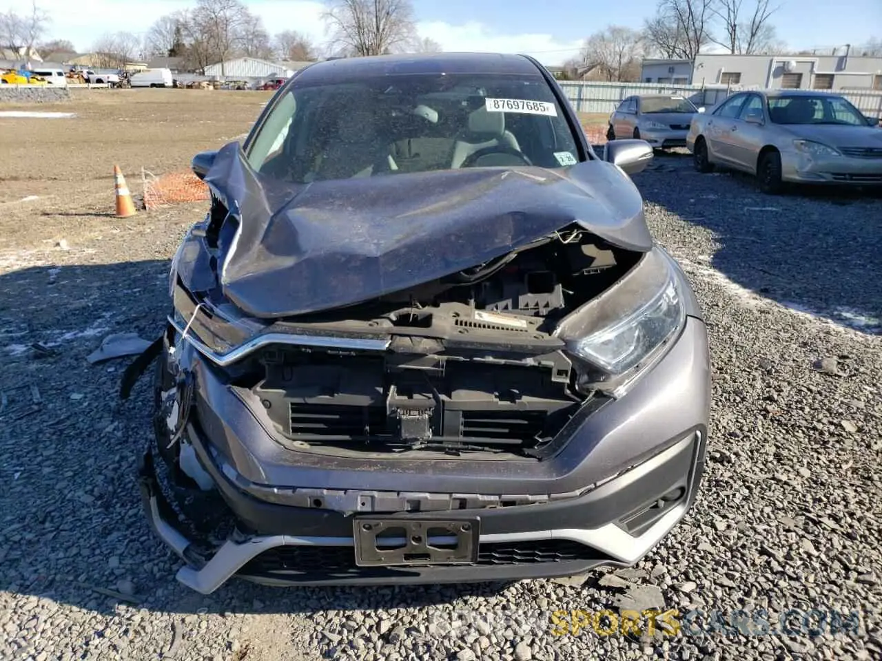 5 Photograph of a damaged car 2HKRW2H85MH629953 HONDA CRV 2021