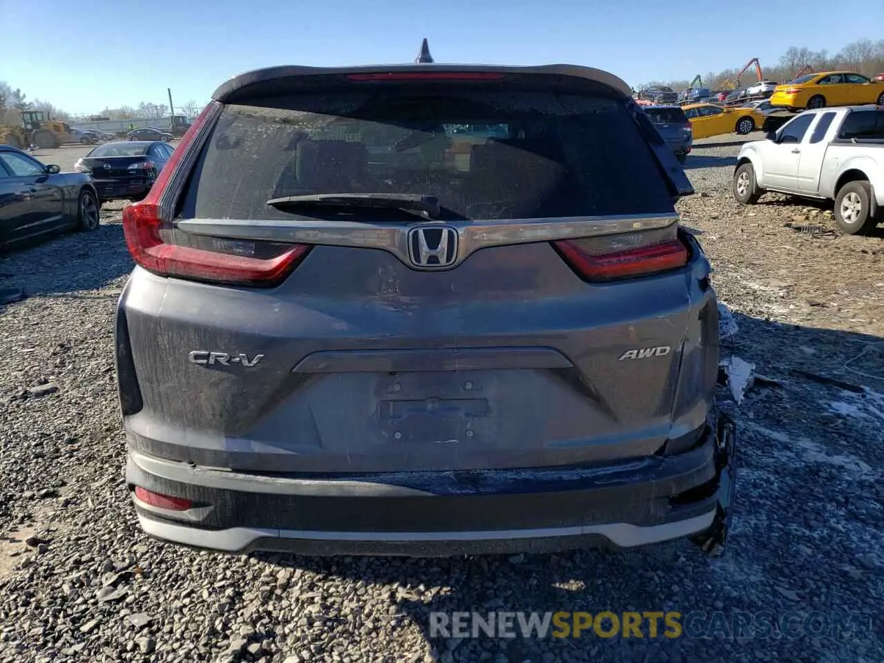 6 Photograph of a damaged car 2HKRW2H85MH629953 HONDA CRV 2021