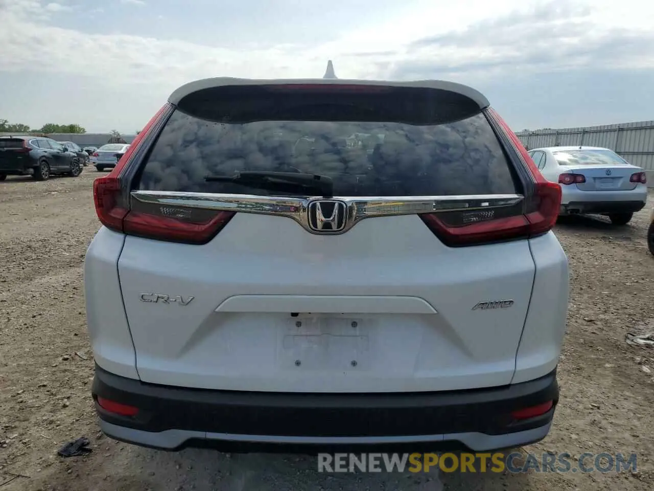 6 Photograph of a damaged car 2HKRW2H85MH670261 HONDA CRV 2021