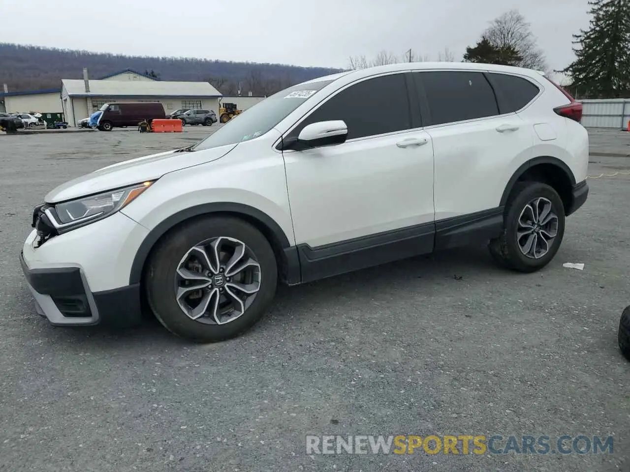 1 Photograph of a damaged car 2HKRW2H85MH677985 HONDA CRV 2021