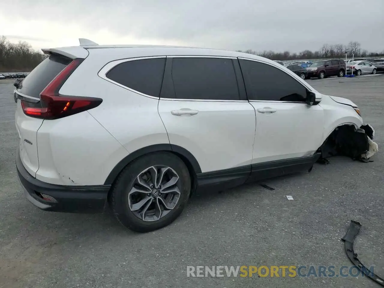 3 Photograph of a damaged car 2HKRW2H85MH677985 HONDA CRV 2021
