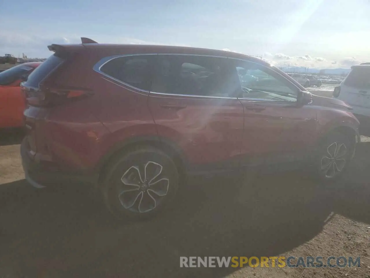 3 Photograph of a damaged car 2HKRW2H86MH601840 HONDA CRV 2021