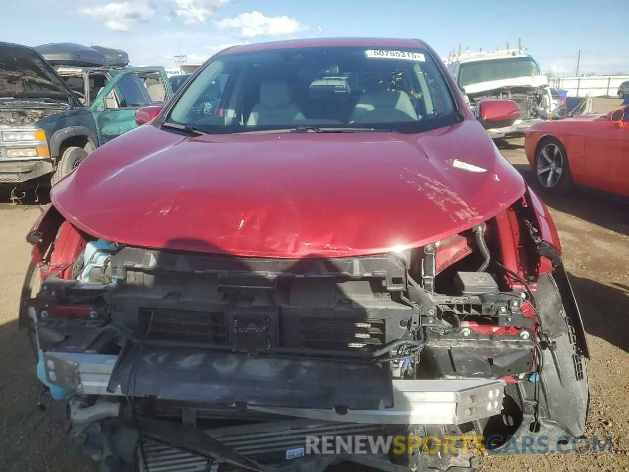 5 Photograph of a damaged car 2HKRW2H86MH601840 HONDA CRV 2021