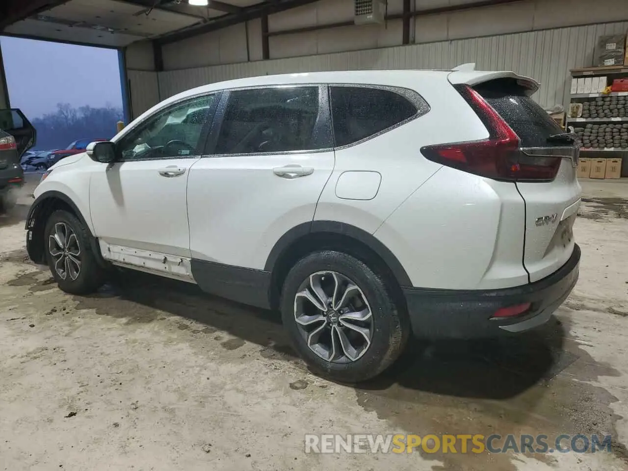 2 Photograph of a damaged car 2HKRW2H87MH637651 HONDA CRV 2021