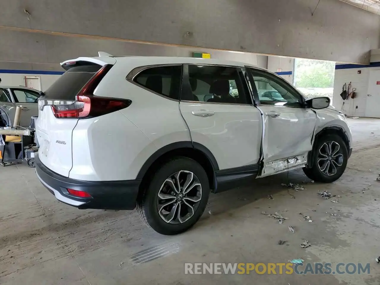 3 Photograph of a damaged car 2HKRW2H87MH678040 HONDA CRV 2021