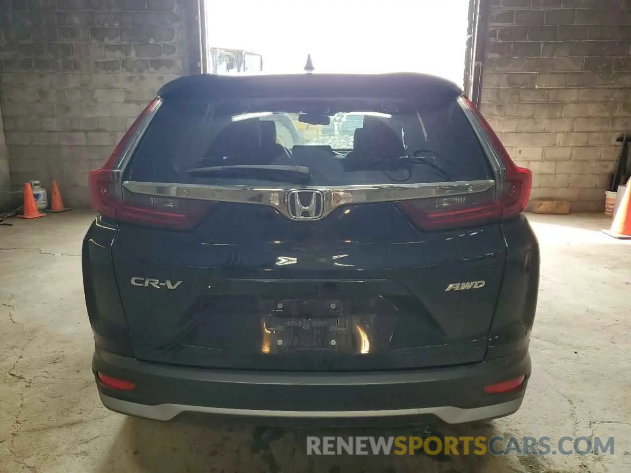 6 Photograph of a damaged car 2HKRW2H87MH680581 HONDA CRV 2021
