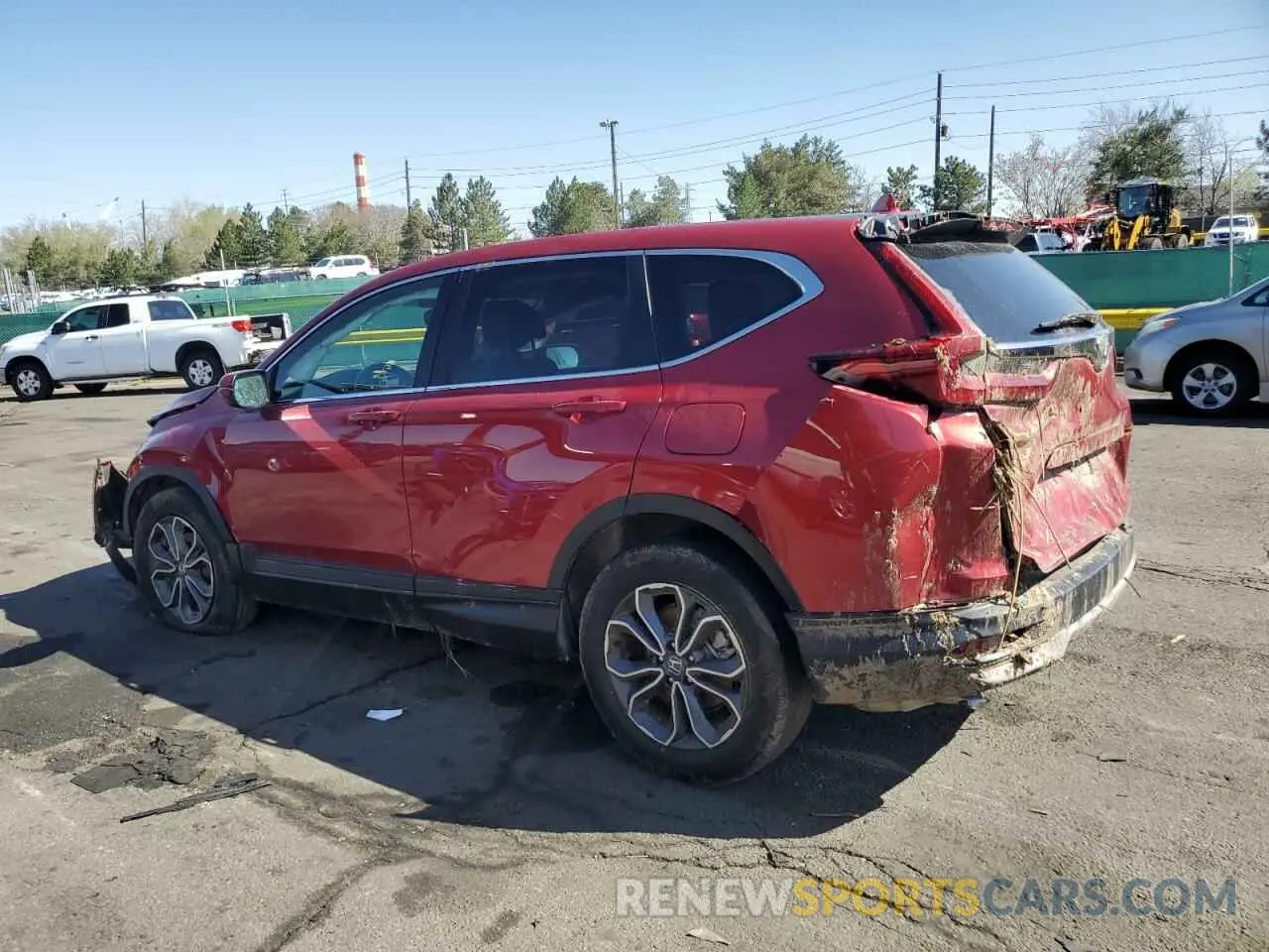 2 Photograph of a damaged car 2HKRW2H88MH654412 HONDA CRV 2021