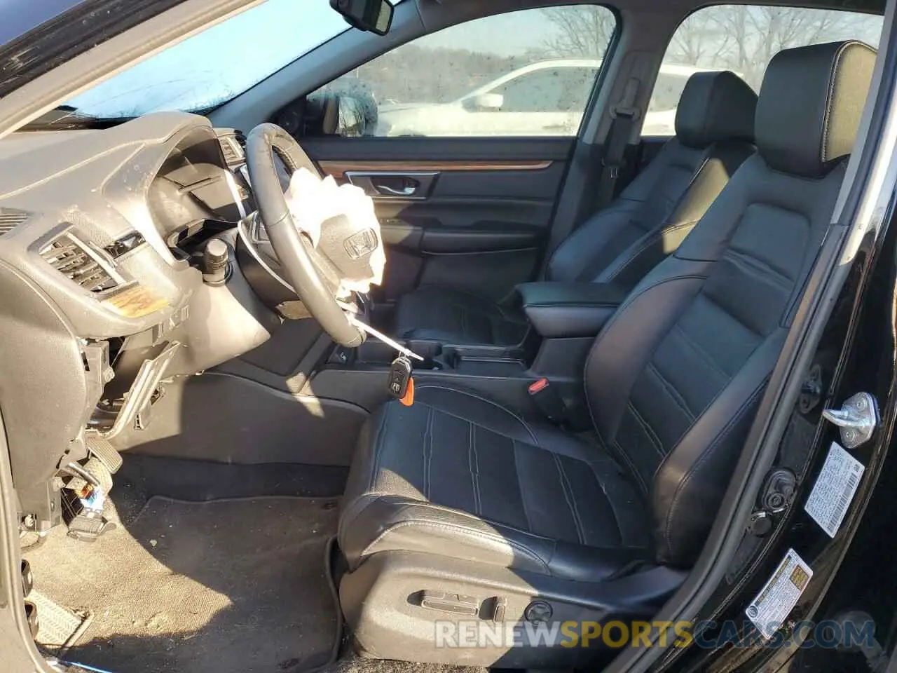 7 Photograph of a damaged car 2HKRW2H88MH664115 HONDA CRV 2021