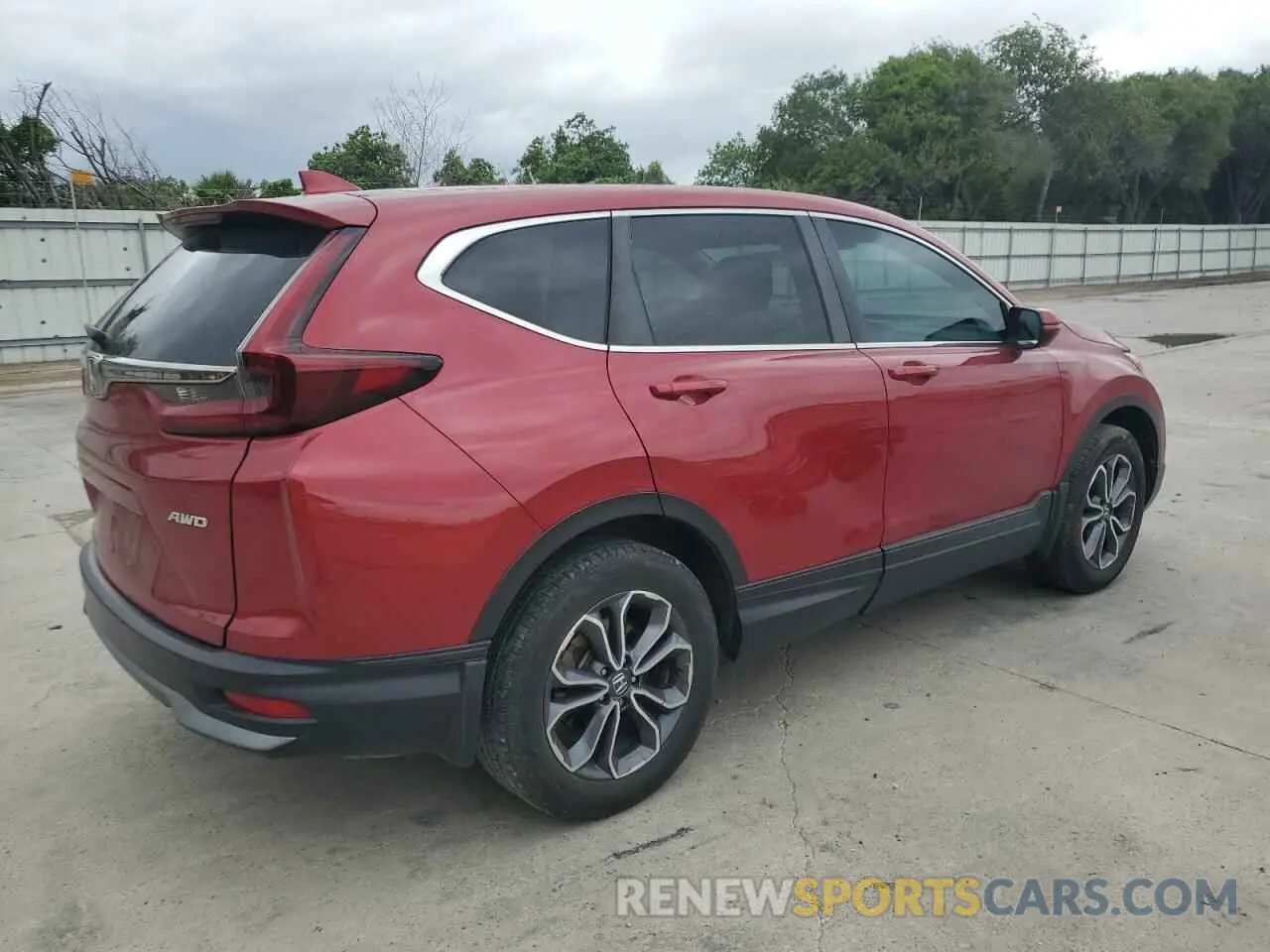 3 Photograph of a damaged car 2HKRW2H88MH673347 HONDA CRV 2021