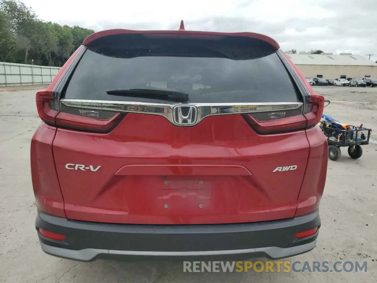6 Photograph of a damaged car 2HKRW2H88MH673347 HONDA CRV 2021