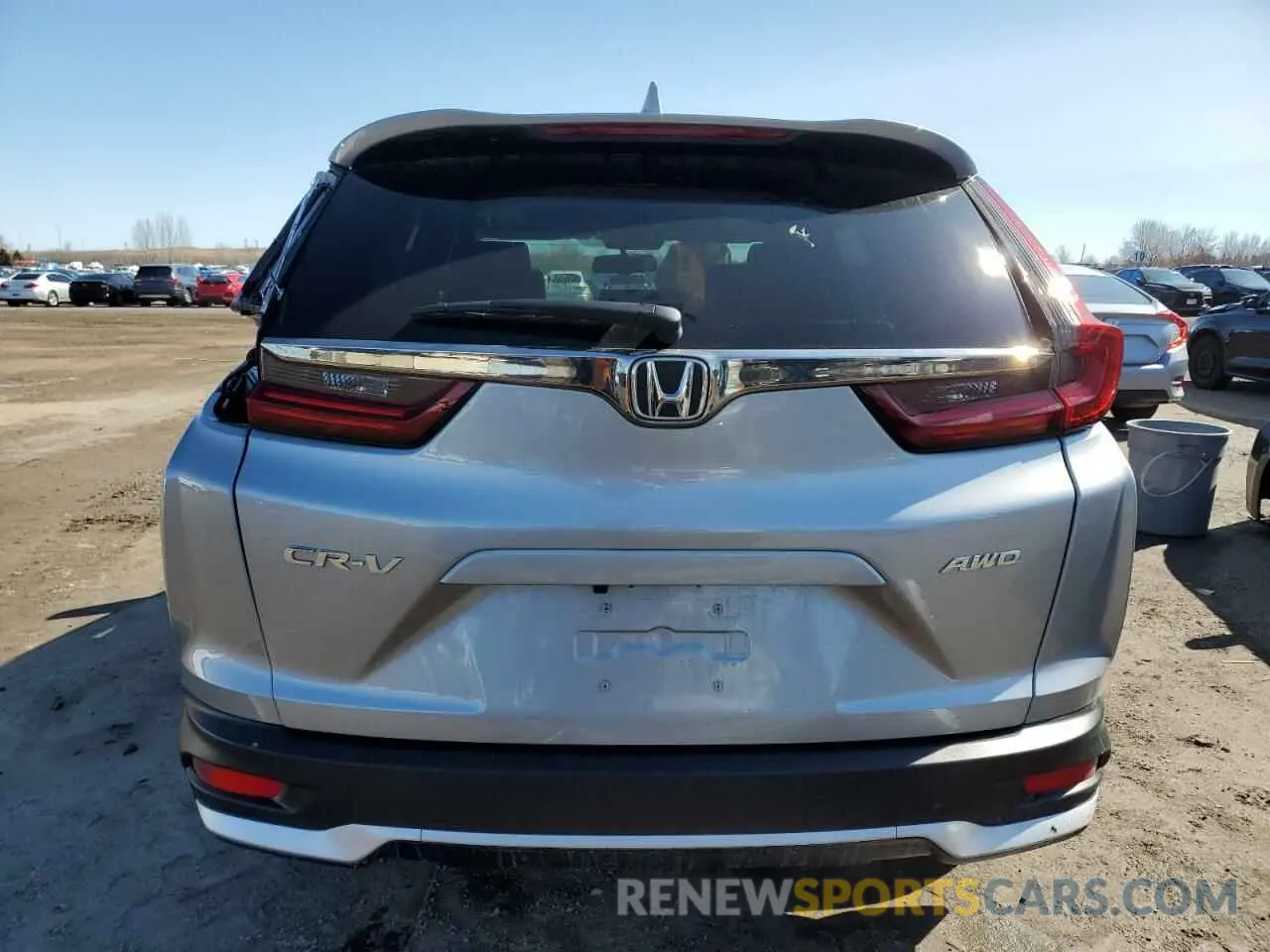 6 Photograph of a damaged car 2HKRW2H89MH215610 HONDA CRV 2021