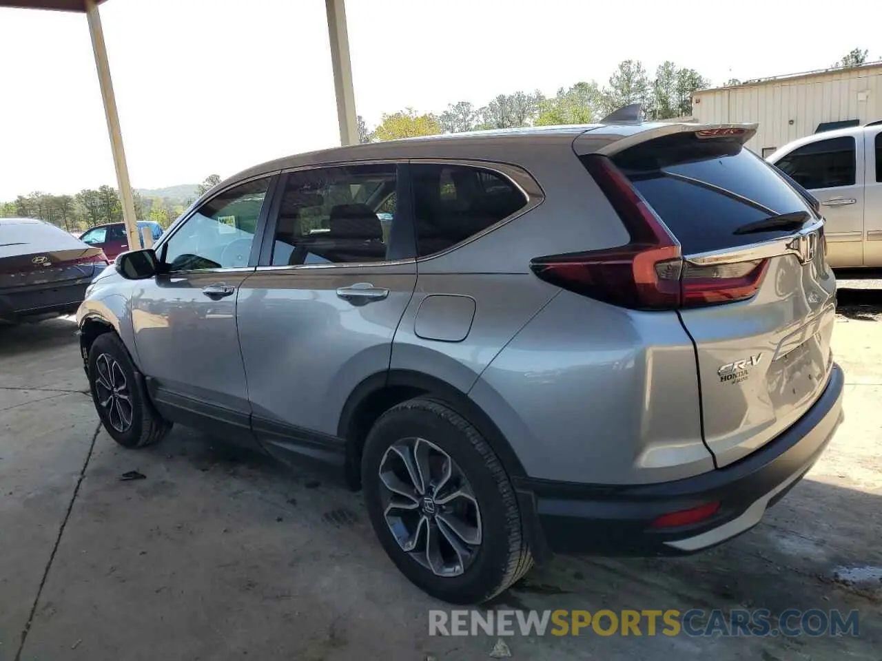 2 Photograph of a damaged car 2HKRW2H8XMH673642 HONDA CRV 2021