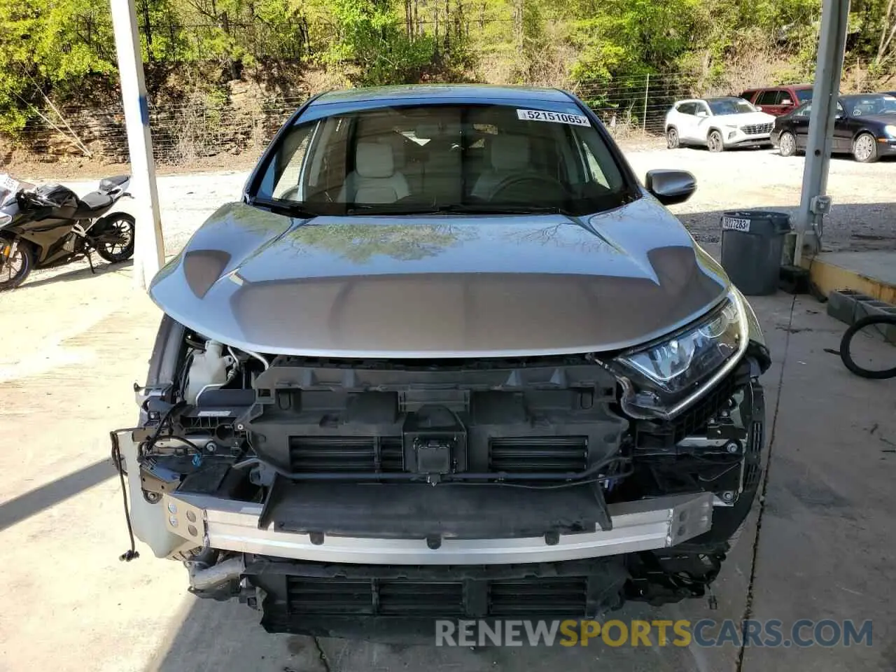 5 Photograph of a damaged car 2HKRW2H8XMH673642 HONDA CRV 2021