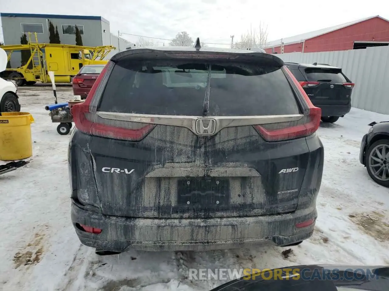 6 Photograph of a damaged car 2HKRW2H91MH218218 HONDA CRV 2021
