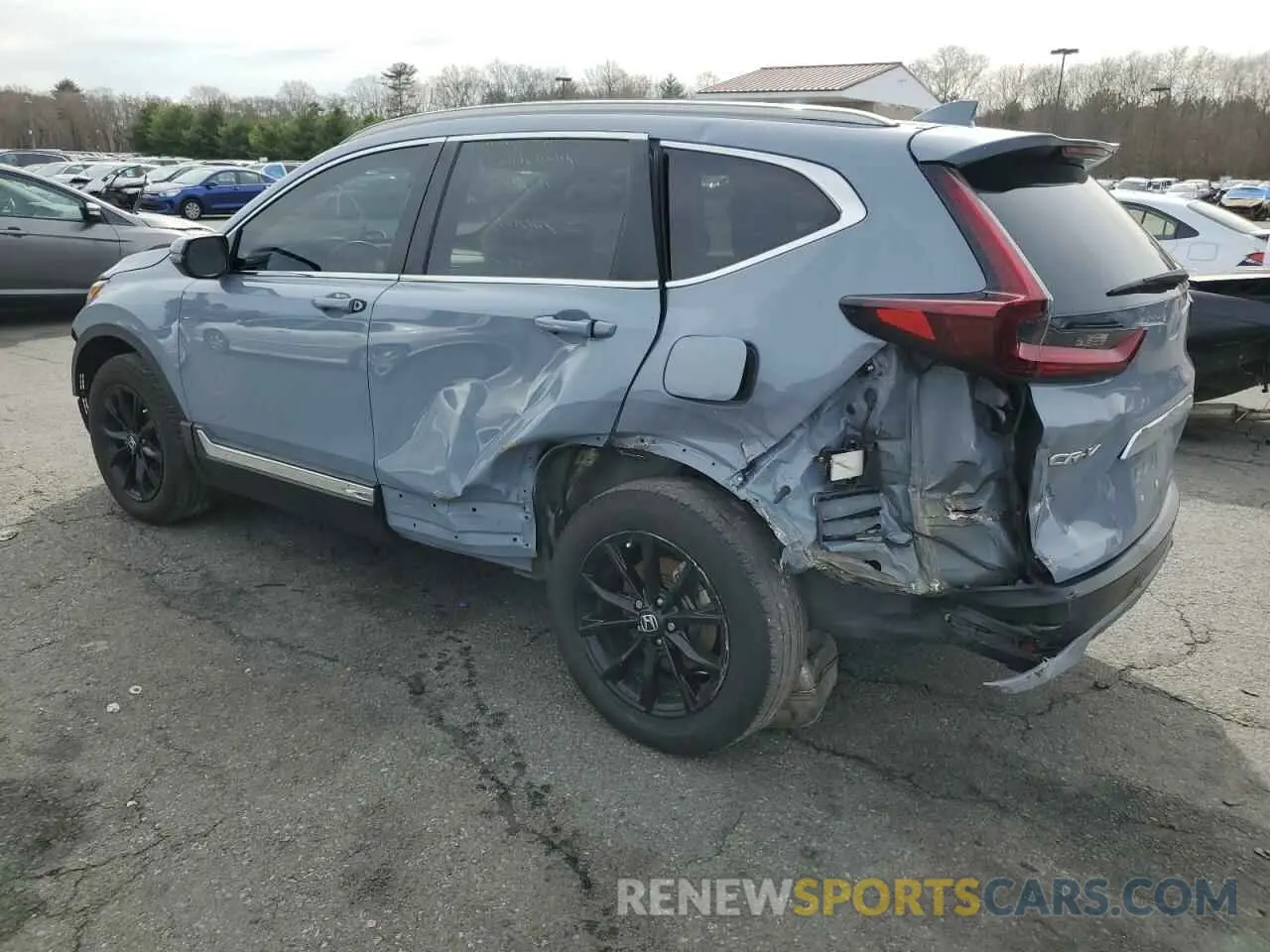 2 Photograph of a damaged car 2HKRW2H93MH662085 HONDA CRV 2021