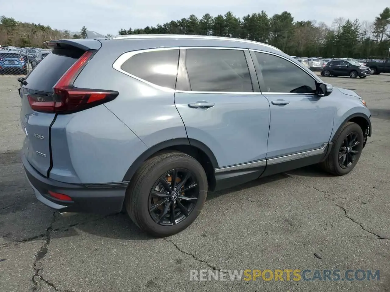 3 Photograph of a damaged car 2HKRW2H93MH662085 HONDA CRV 2021