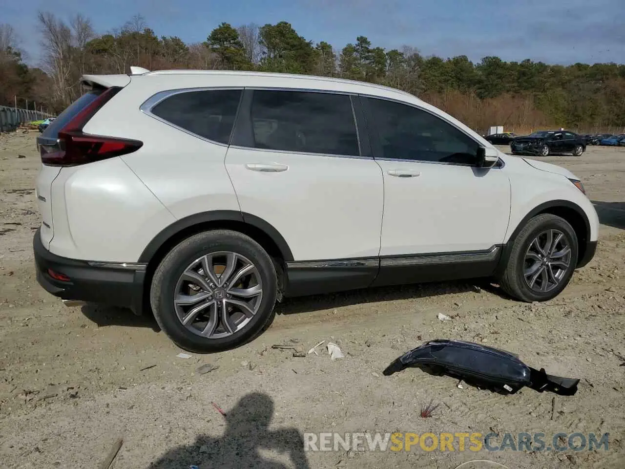 3 Photograph of a damaged car 2HKRW2H93MH669246 HONDA CRV 2021