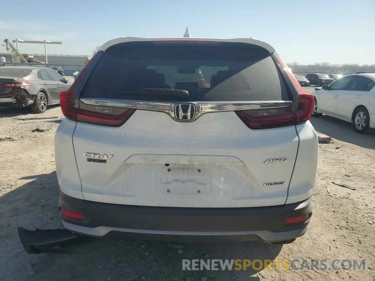 6 Photograph of a damaged car 2HKRW2H97MH644561 HONDA CRV 2021