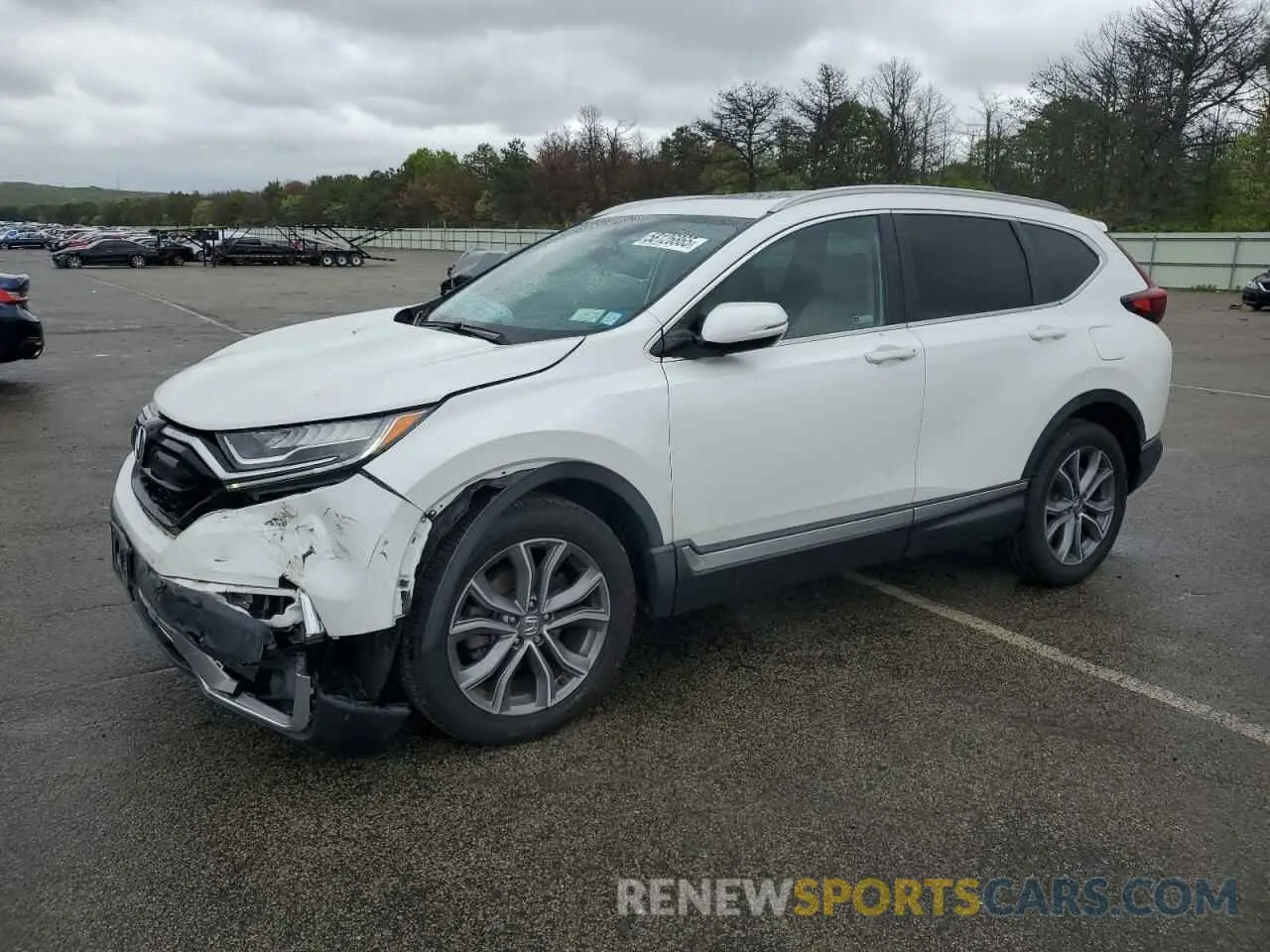 1 Photograph of a damaged car 2HKRW2H98MH648103 HONDA CRV 2021