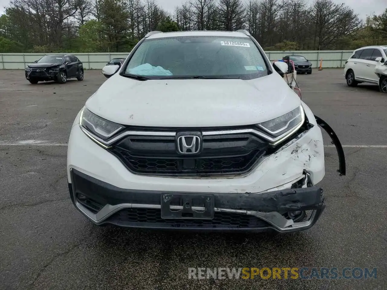 5 Photograph of a damaged car 2HKRW2H98MH648103 HONDA CRV 2021
