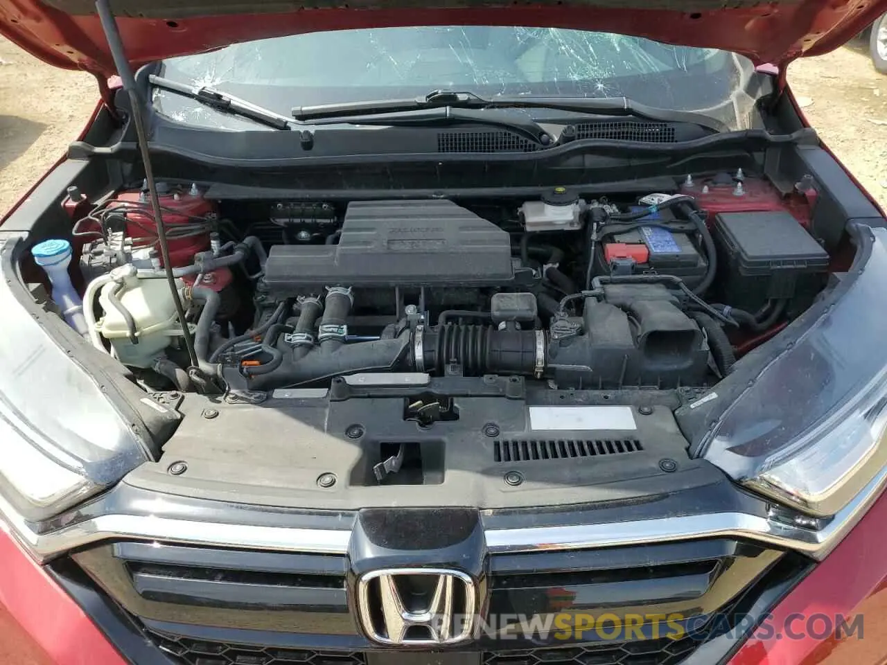 12 Photograph of a damaged car 2HKRW2H98MH658016 HONDA CRV 2021